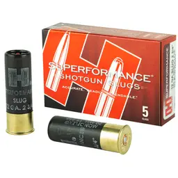 Hornady Superformance 12 Gauge 2.75" 300gr MonoFlex Sabot Slug Lead Free Ammo 5 Rounds – California Certified Nonlead - 1