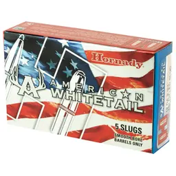 Hornady American Whitetail 12 Gauge 2.75" 1oz Rifled Slug Ammunition 5 Rounds - 3