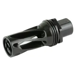 HUXWRX Flash Hider-QD 556 XL 1/2x28 – Quick Detach Suppressor Mount for .223/5.56, 2.96" Black - 3