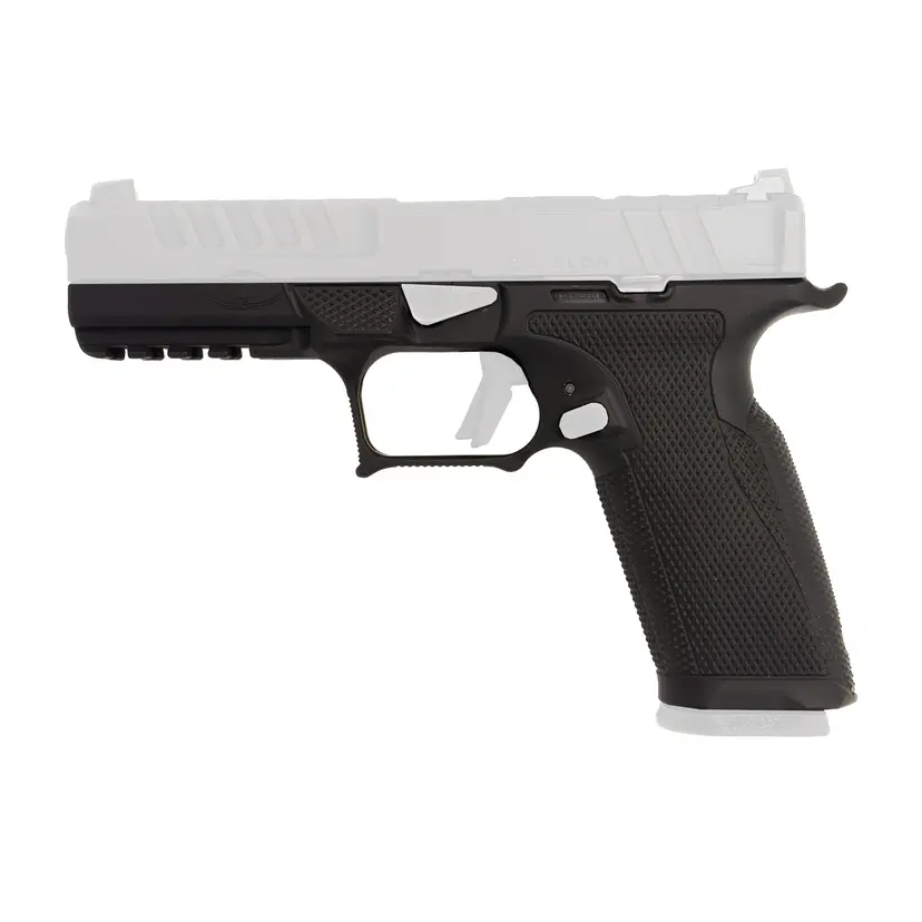 Icarus Precision ACE Echelon Full Black Aluminum Grip Module for Springfield Echelon Full Size - 1