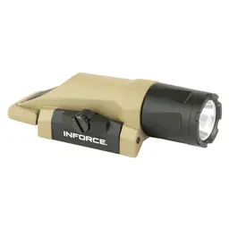 INFORCE WML Gen 3 450 Lumen Weapon Light FDE – Picatinny Mount, White LED, Multifunction - 2