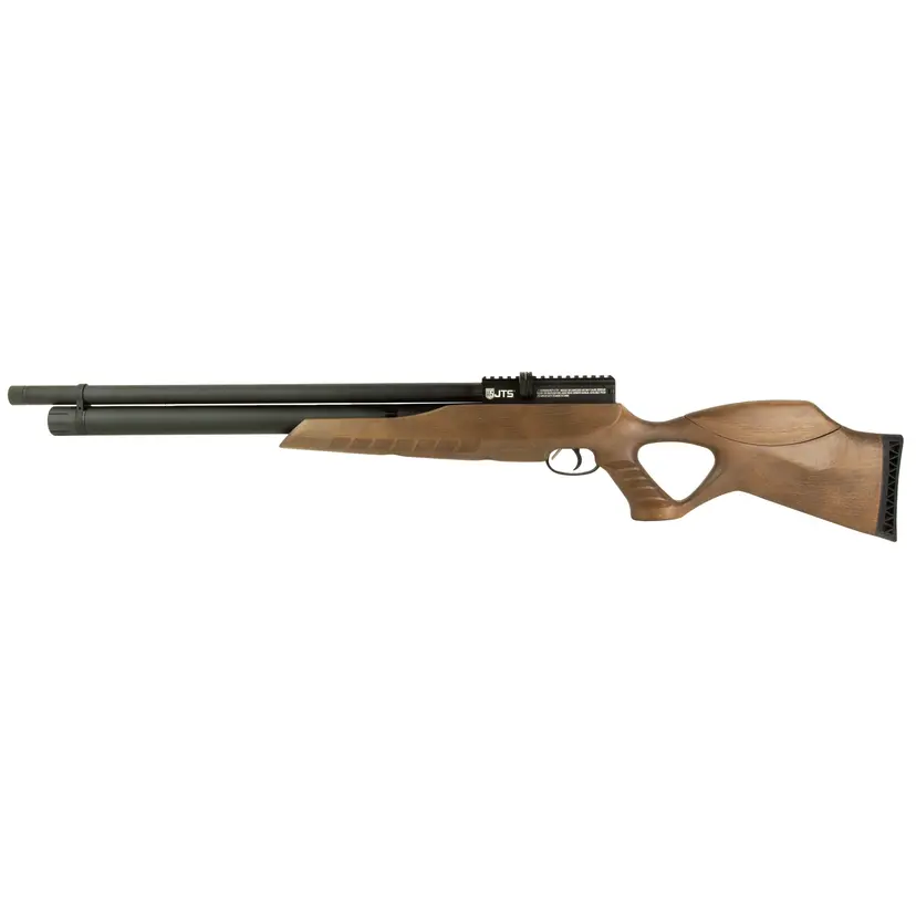 JTS Airacuda Max .30 Caliber PCP Air Rifle, 850 FPS, 7-Shot, Thumbhole Wood Stock - 1