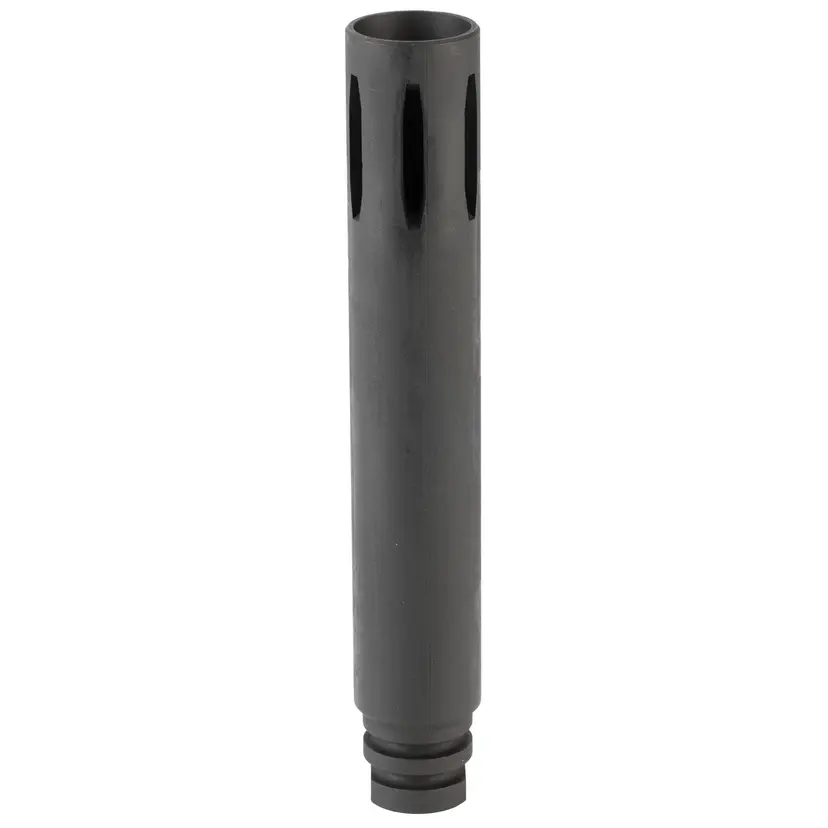 KAK Industry Retro AR Extended Flash Hider 6" 1/2x28 Phosphate Black for AR-15 5.56 NATO - 1