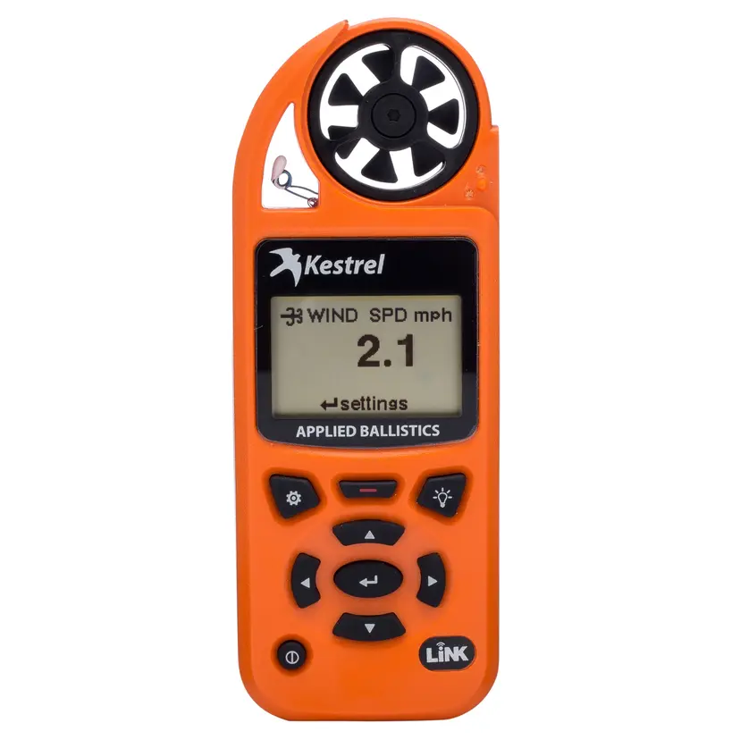 Kestrel Elite Weather Meter with Applied Ballistics LINK, Blaze Orange - 1