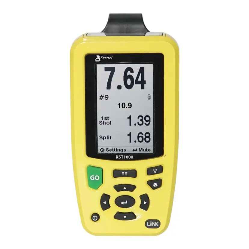 Kestrel KST1000 Shot Timer Yellow – Precision Shooting Stopwatch for Competitive Training - 1
