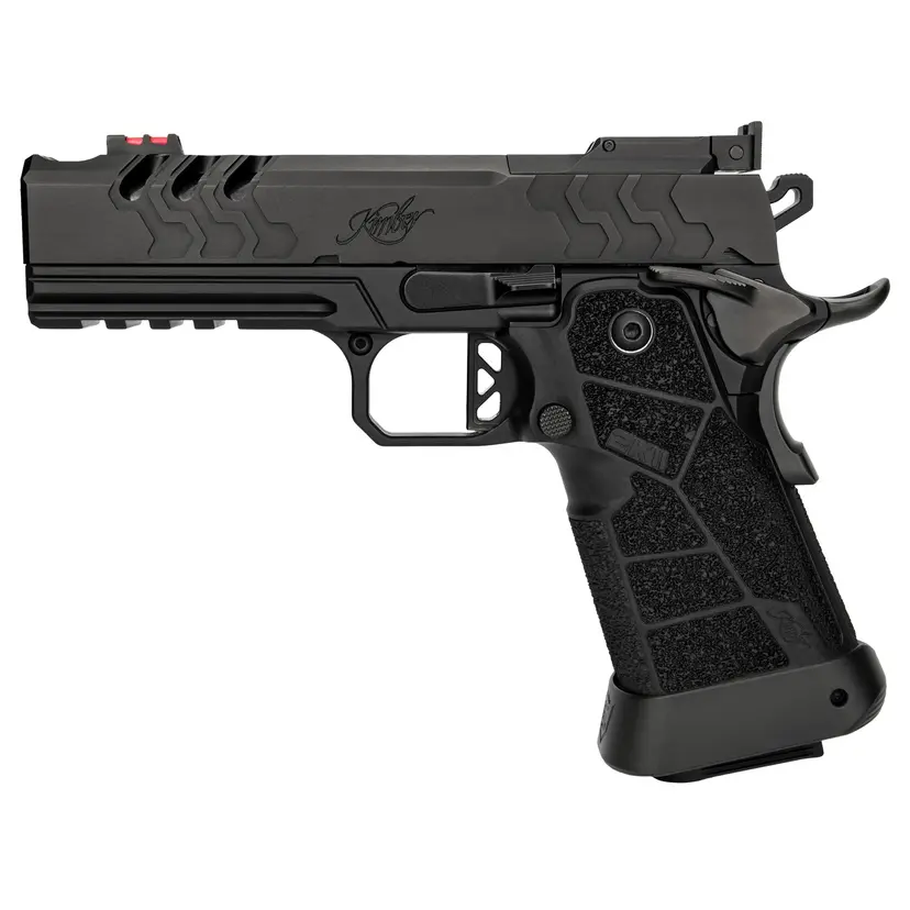 Kimber 2K11 PRO Comp 9mm 4.25in Bull Barrel Optics Ready RMR DLC Black 1911 Pistol 19+1 - 1