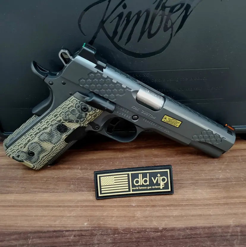 Kimber KHX Custom 9mm Laser Grip (FO) - 1