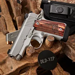 Kimber Micro .380ACP Stainless Rosewood (NS) w/ 3 Mags & Holster - 1