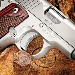 Kimber Micro .380ACP Stainless Rosewood (NS) w/ 3 Mags & Holster - 4