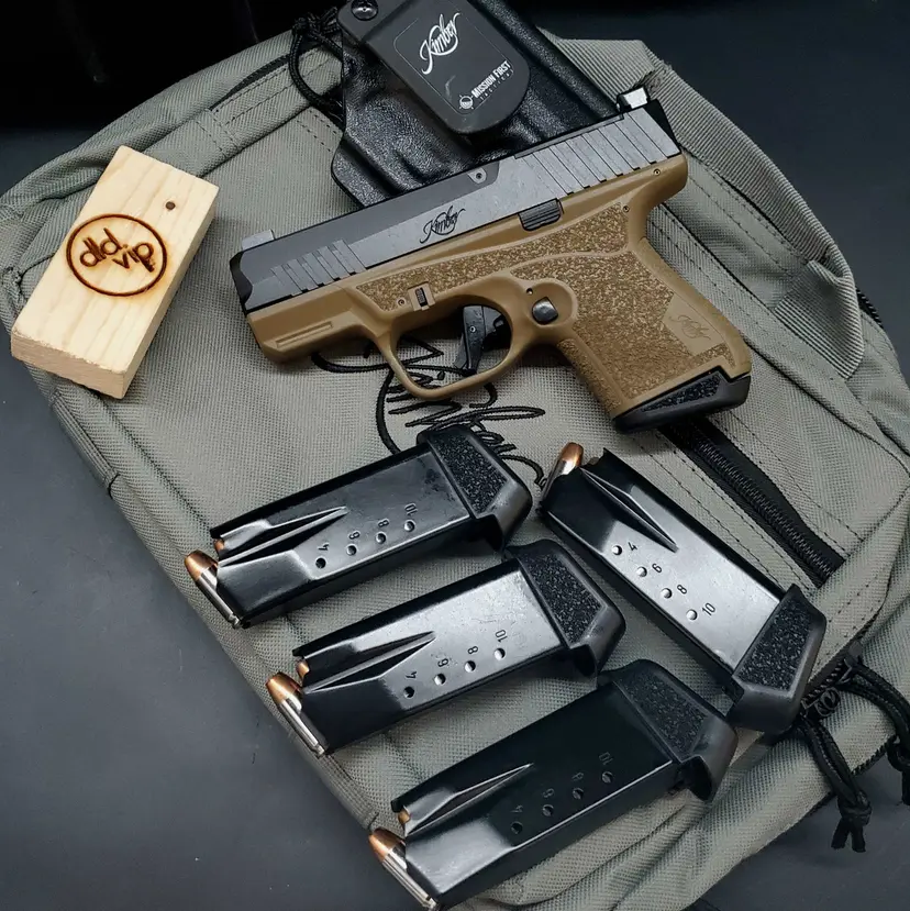Kimber R7 MAKO 9mm FDE Optic Ready Bundle - 1