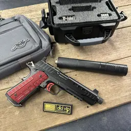 Kimber Rapide HEAT Optic Ready 9mm 5.5" 1911 + Microtech R2K9 Suppressor Black - 1