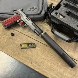 Kimber Rapide HEAT Optic Ready 9mm 5.5" 1911 + Microtech R2K9 Suppressor Black - 2