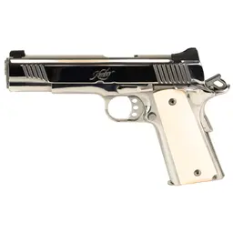 Kimber Stainless II HP 38 Super 1911 5" G10 Ivory Grips - 2