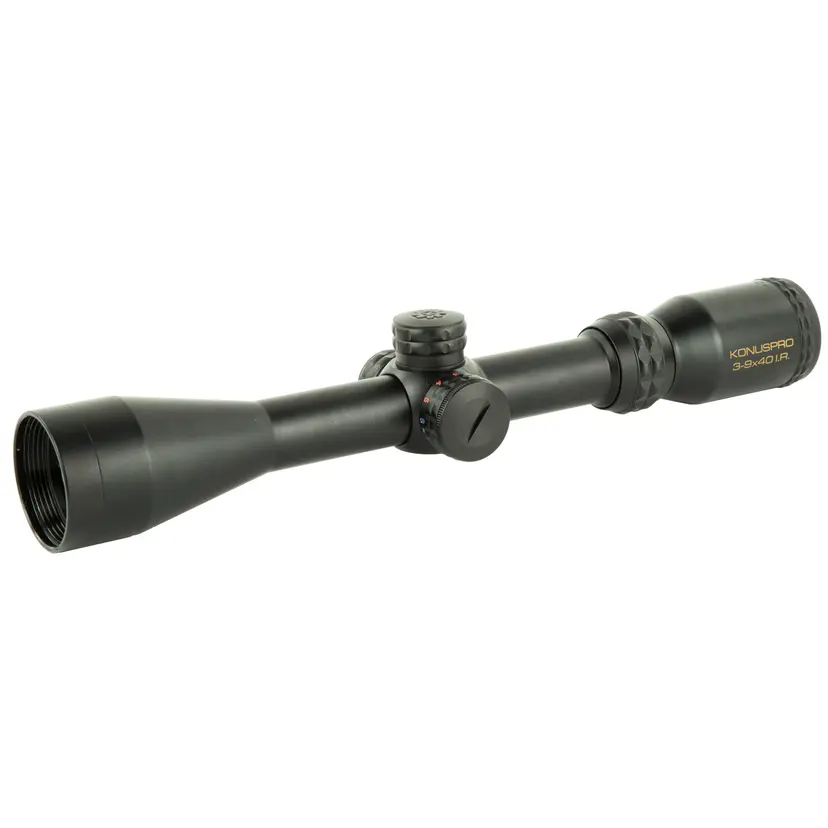 Konus KonusPro 3-9x40 550 Ballistic Illuminated Rifle Scope Matte Black - 1