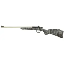 Keystone Crickett 22LR Bolt Action Rifle, Stainless Barrel, Black Stock, Compact Single Shot - 1