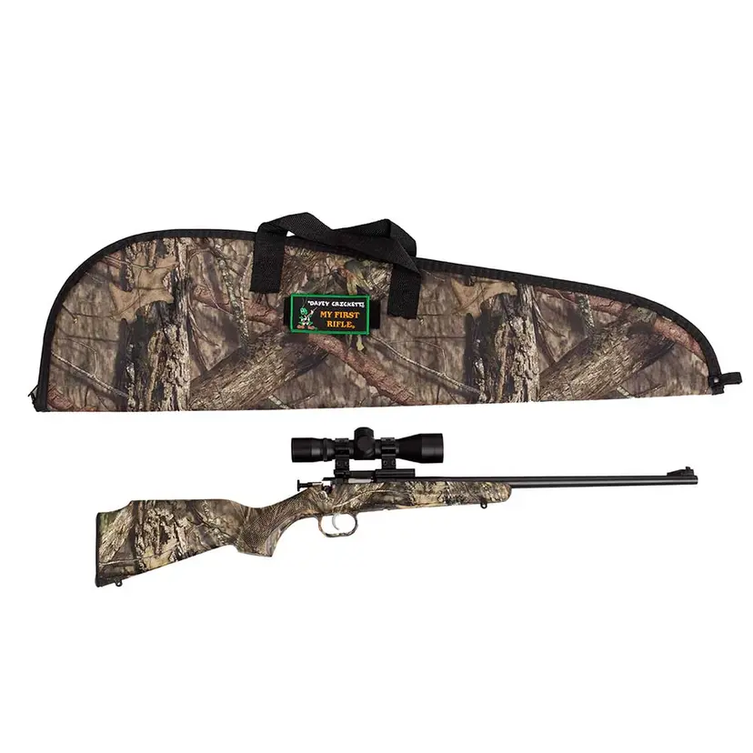 KSA Crickett .22LR Mossy Oak Break Up Youth Rifle Package - 1