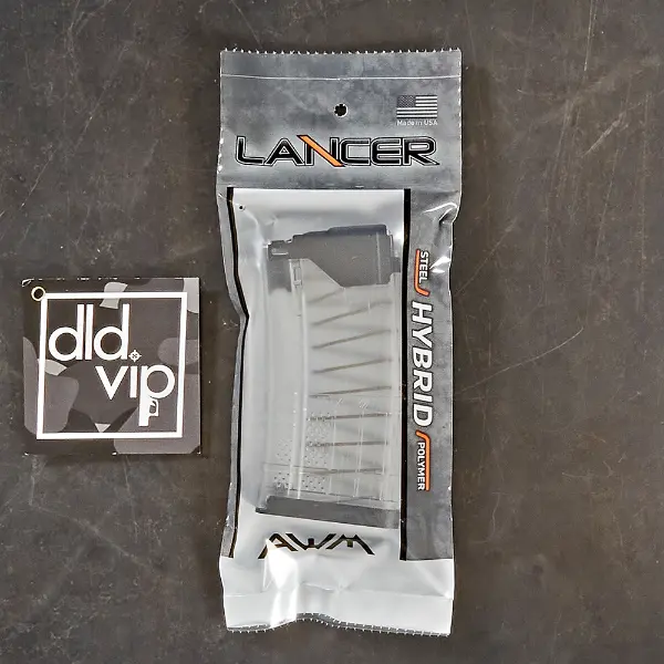 Lancer M4/AR 5.56 Hybrid 20rd Mag Translucent Clear - 1