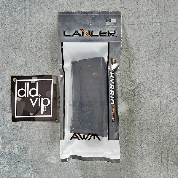 Lancer M4/AR 5.56 Hybrid 20rd Mag Translucent Smoke