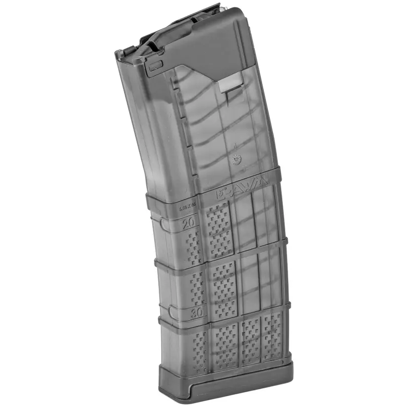 Lancer M4/AR 5.56 Hybrid 30rd Mag Translucent Smoke - 1