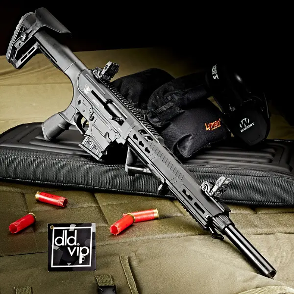 Landor Arms LND117 12Ga Keymod & MLOK 18.5" w/ AFG - 1