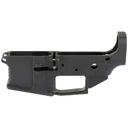 LanTac N15 Raven Billet AR-15 Lower Receiver Anodized Black - 1