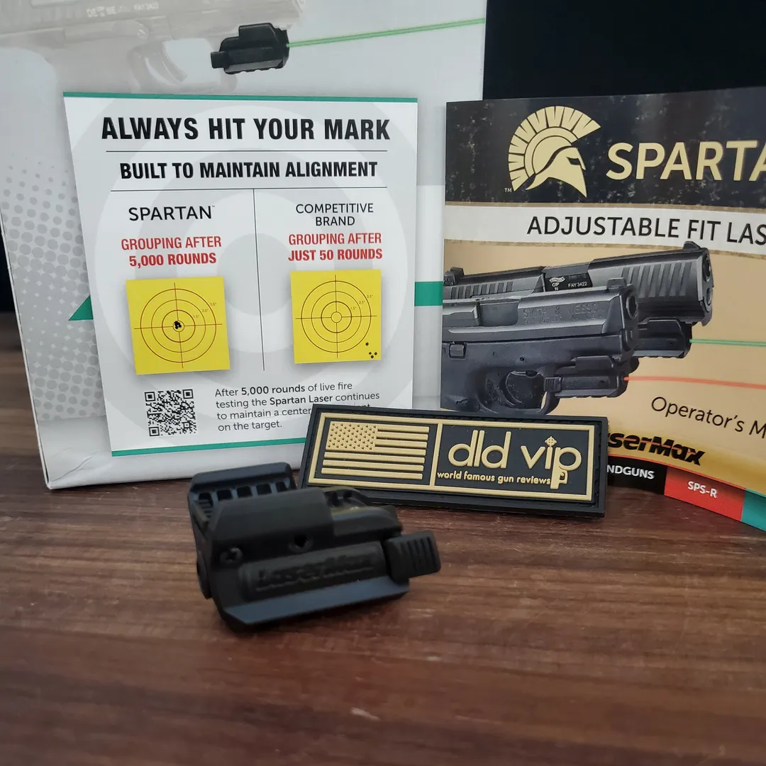 LaserMax Spartan Rail Mounted Green Laser