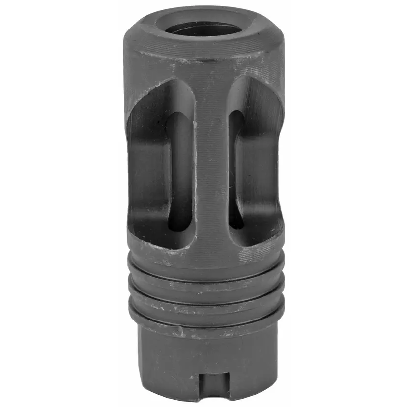 LBE Unlimited AK47 Dual Port Flash Hider 14x1 LH Thread Muzzle Device - 1