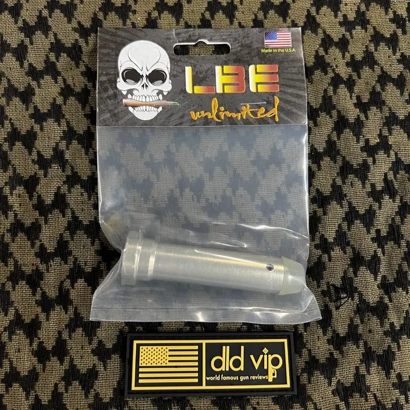 LBE Unlimited ARBUFFH1 H1 Recoil Buffer Carbine Length AR-15 Silver Aluminum - 1