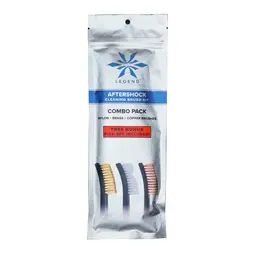 Legend Aftershock Brush Kit 3 Pack – Nylon, Brass, Copper Cleaning Brushes by Legend Outdoor Gear - 1