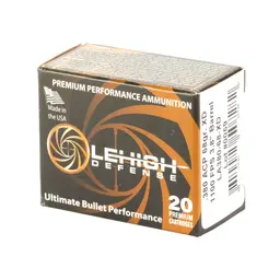 Lehigh Defense Xtreme Defense .380 ACP 68 Grain Ammo 20 Rounds - 3