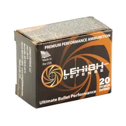Lehigh Defense Xtreme Defense 9mm 90gr XD FTM Ammunition – 20 Rounds - 2