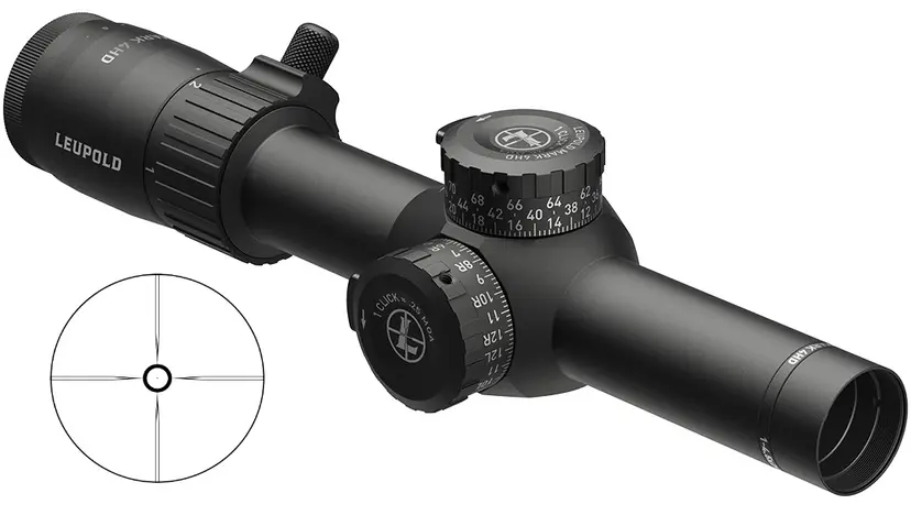 Leupold Mark 4 HD 1-4.5x24 30MM HPR-1 Second Focal Plane - 1