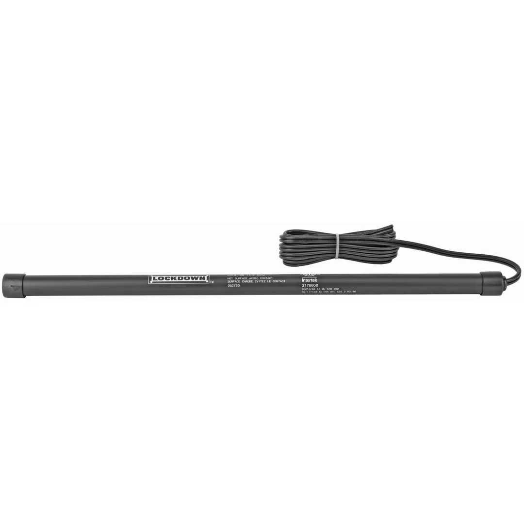 Lockdown 18" Electric Dehumidifier for Safes – Black Moisture Control Rod