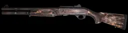 MAC Apocalypse 12GA Semi-Auto 3" 5+1 18.5" Distressed Cerakote + Engraved Stock - 2