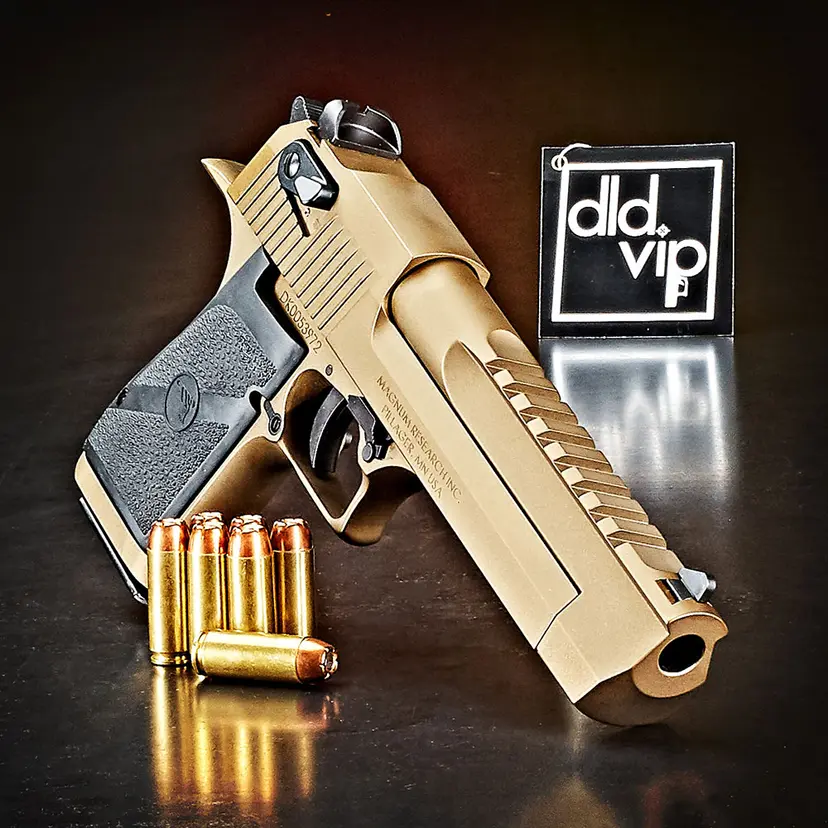 Magnum Research Desert Eagle MK19 50AE Burnt Bronze Cerakote - 1
