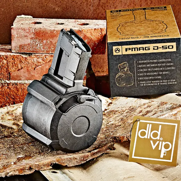 Magpul D-50 AR10 7.62x51 50rd PMAG - 1