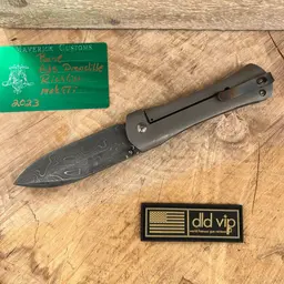 Maverick Customs Bone Folder Bladeshow 23 Build **Preowned/USED ** - 2