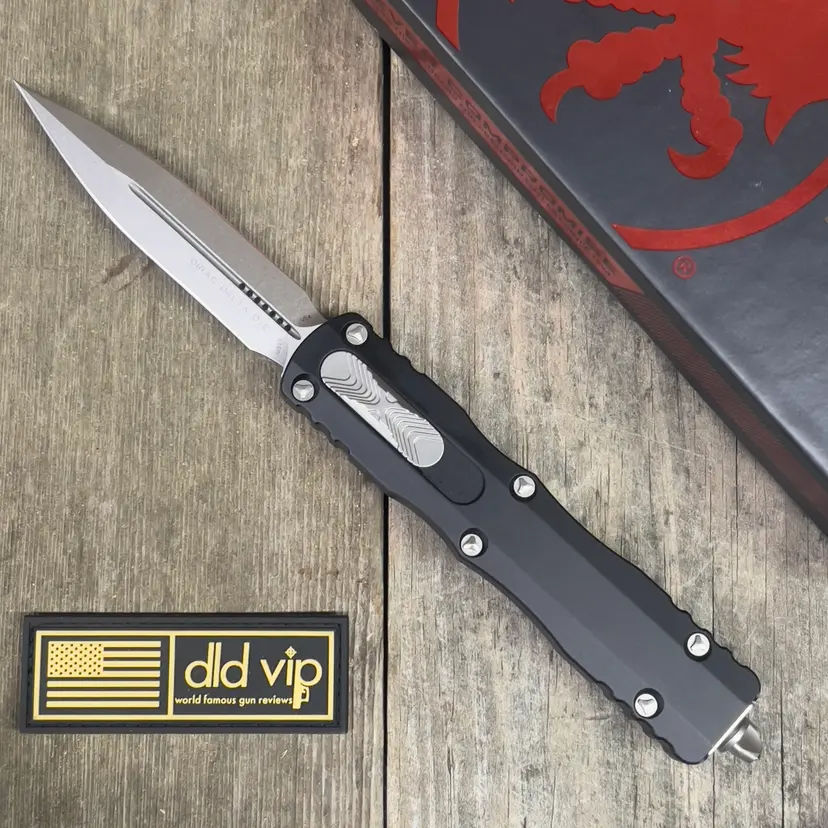 Microtech Dirac Delta D/E Stonewash Standard 227-10 - 1