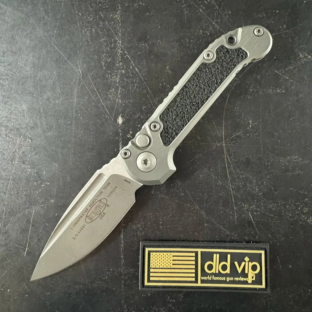 Microtech LUDT S/E Gen III Natural Clear Apocalyptic Standard 1135-10 APNC