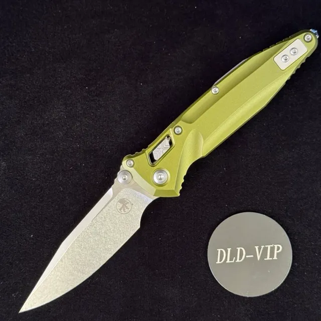 Microtech Socom Delta RAM-LOK S/E OD Green Stonewash Standard 159RL-10 OD