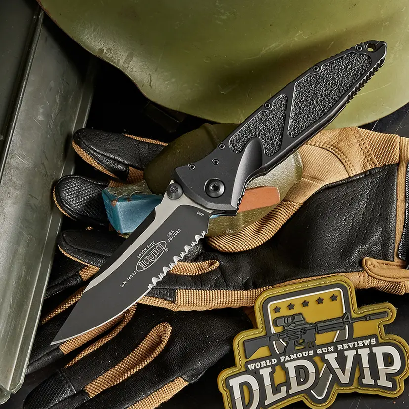 Microtech Socom Elite S/E Tactical Partial Serrated 160-2 T - 1