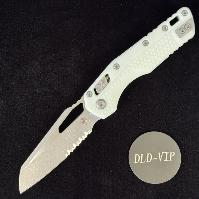 Microtech Standard Issue "MSI" RAM-LOK S/E Tri-Grip Polymer White Standard 210T-11 APPMWH