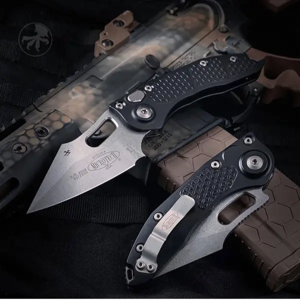 Microtech Stitch - A S/E Stonewash Standard 169-10 - 1