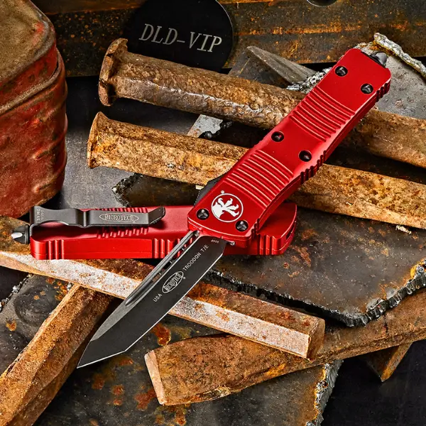 Microtech Troodon T/E Red Standard 140-1 RD - 1