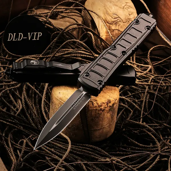 Microtech Ultratech II D/E Signature Series Tactical 122II-1 TS - 1