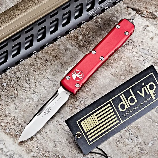 Microtech Ultratech S/E Red Satin Standard 121-4 RD - 1
