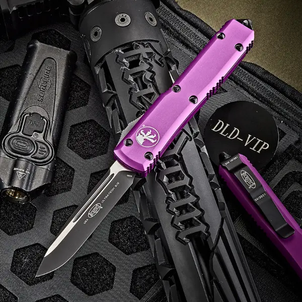 Microtech Ultratech S/E Violet Standard 121-1 VI - 1