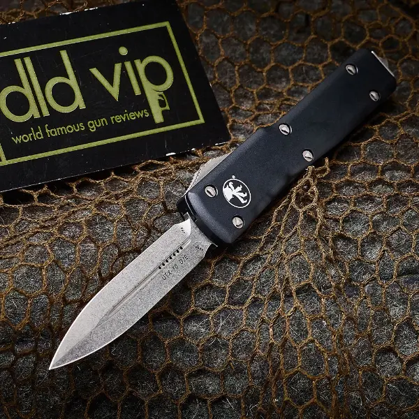 Microtech UTX-70 D/E Stonewash Standard 147-10 - 1