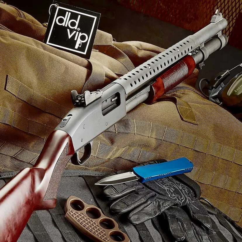 Mossberg 590A1 Retrograde 12Ga 20" Walnut - 1