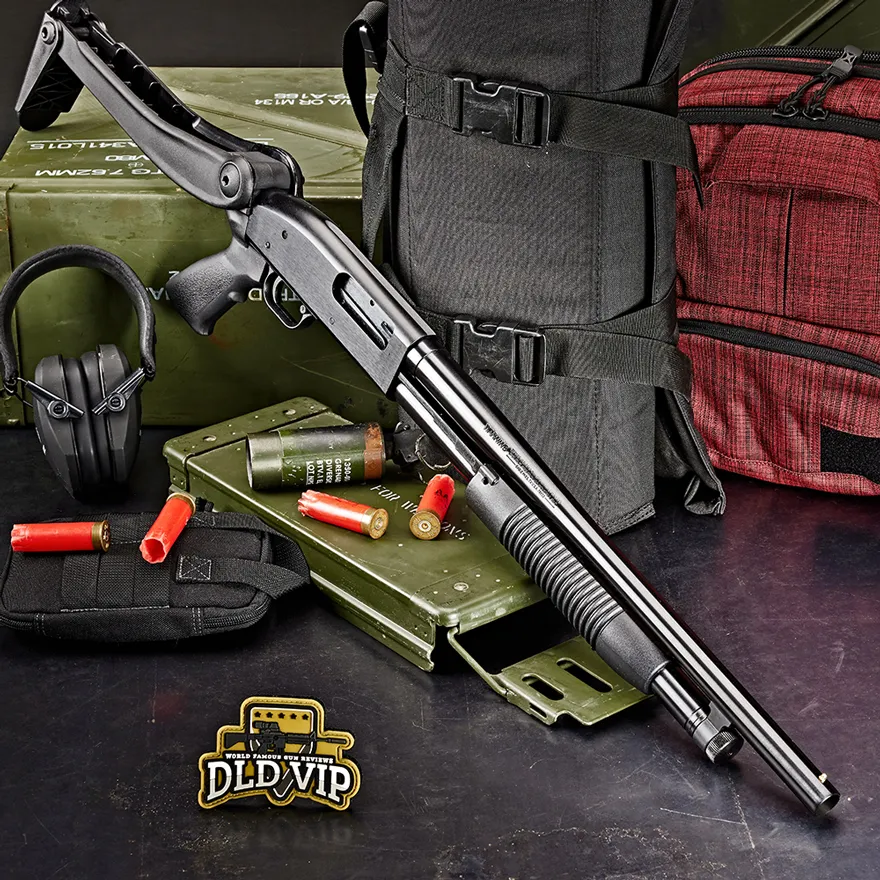 Mossberg 88 Maverick 12Ga 18.5" Folding Stock w/ Shell Storage